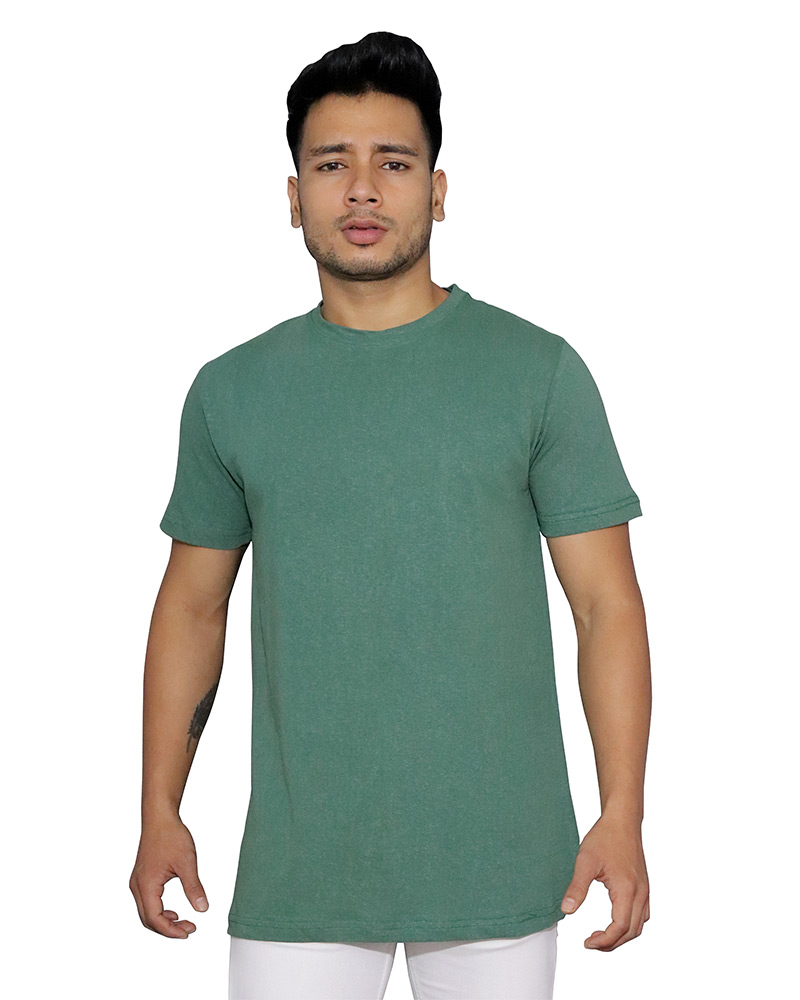 Hemp green T-shirt
